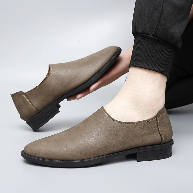 Bull charm Loafers Men-7