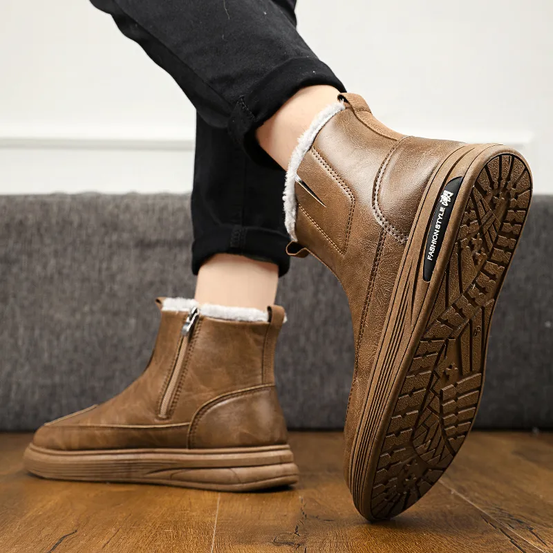 Bull Charm Short Chelsea Boots Men's-7
