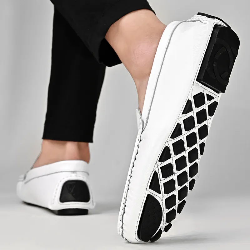 Bull charm Men's Casual Shoes Men Low Top Black/White/Brown-11