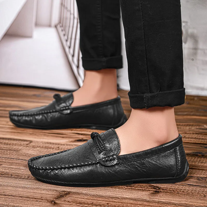Bull charm Loafers Men-2