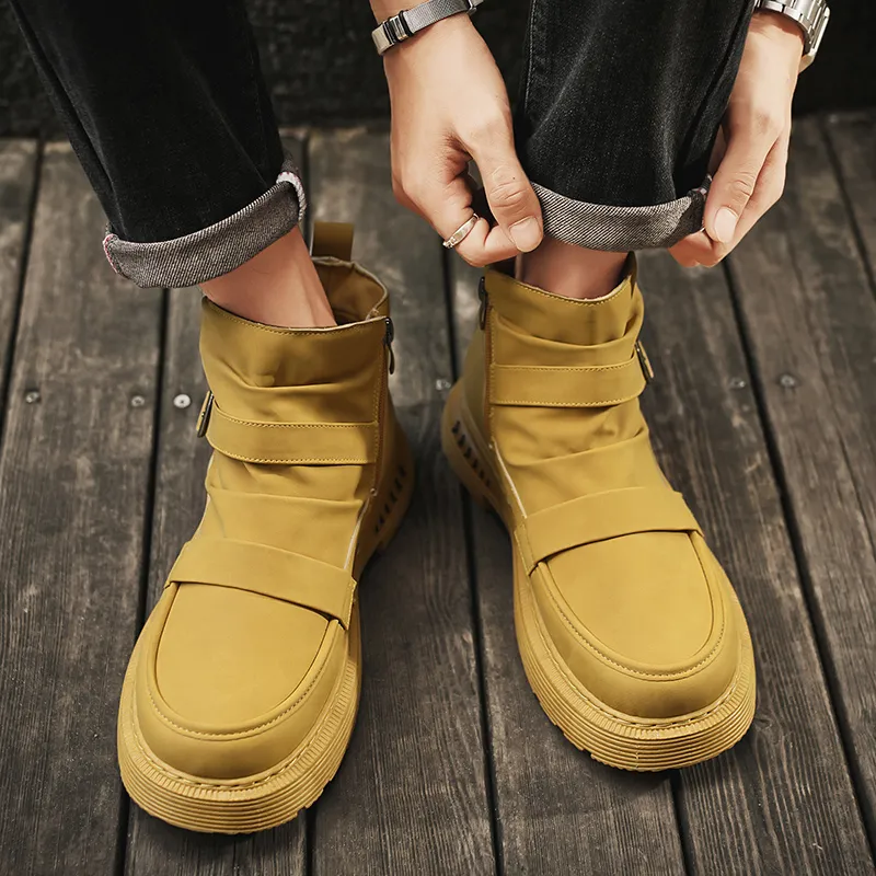 Bull Charm Short Martin Boot Unisex-8