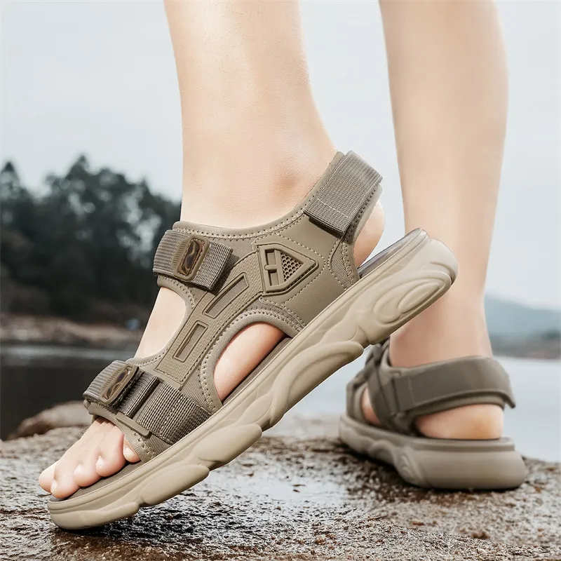 Bull charm Beach Sandals Men-2