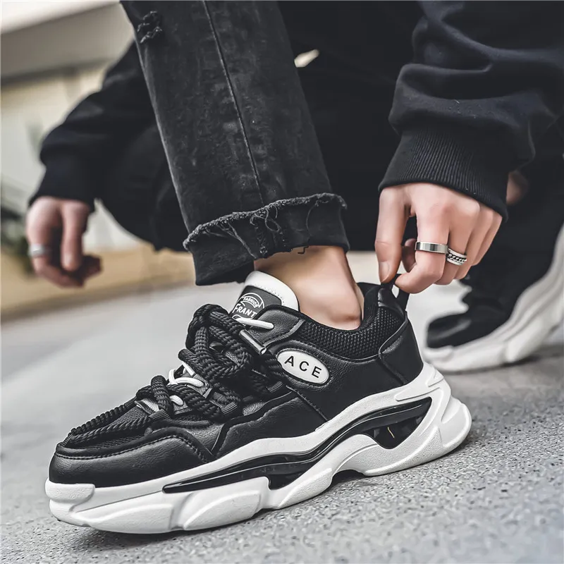 Bull charm Casual Shoes Men Low Top White Black/White Green/White Brown-4