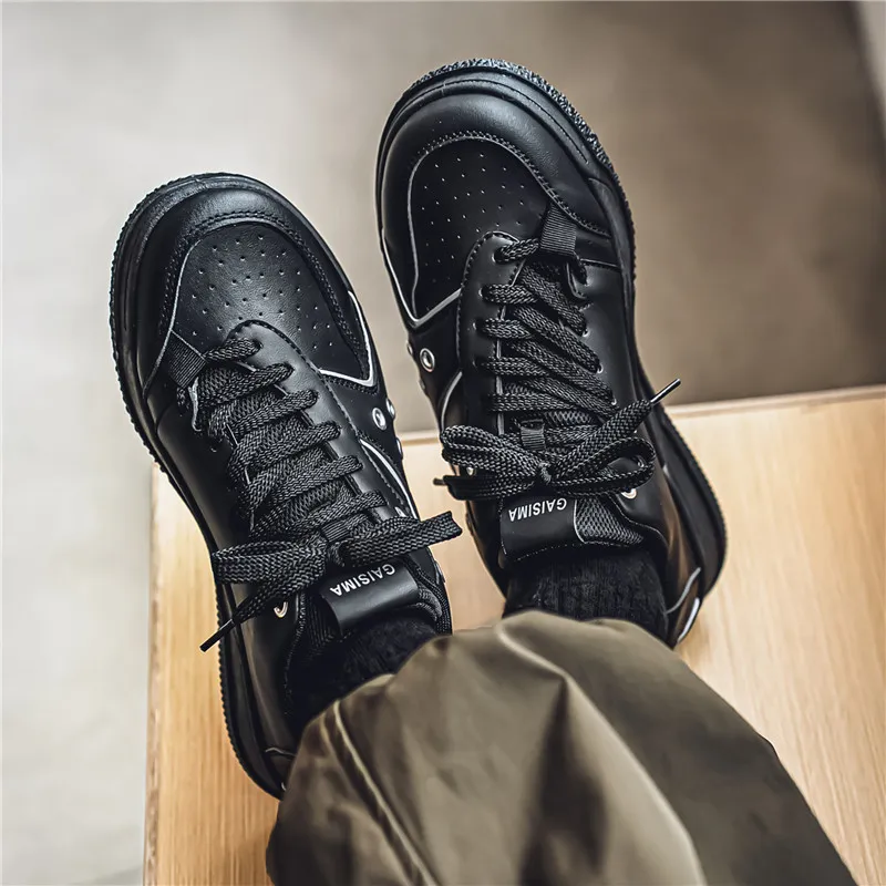 Bull Charm Durable Breathable Low Top Skateboard Shoes Men's-13