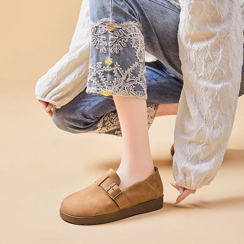 Bull Charm Casual Single Shoes Women's-10
