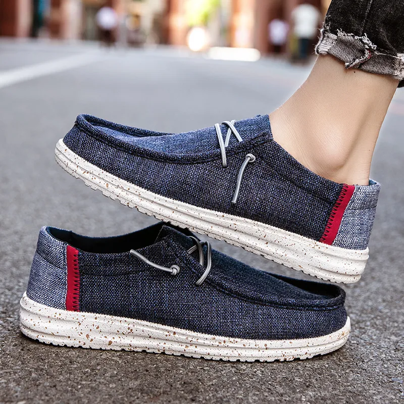 Bull charm Men's Casual Shoes Men Low Top Black/Beige/Dark Blue-15