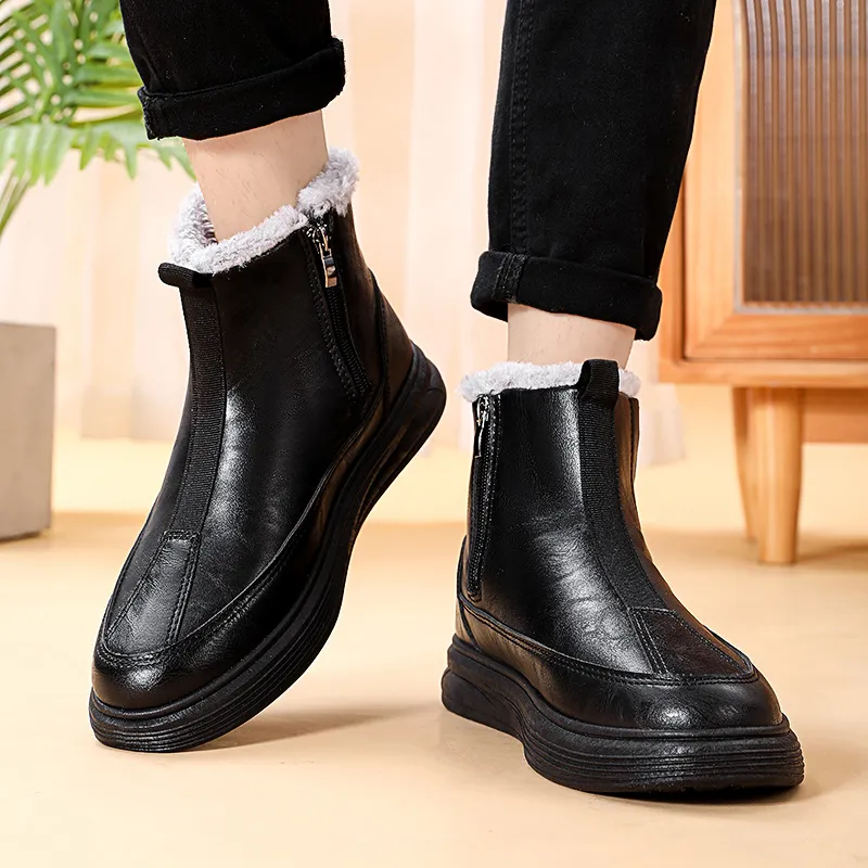 Bull Charm Short Chelsea Boots Men's-5