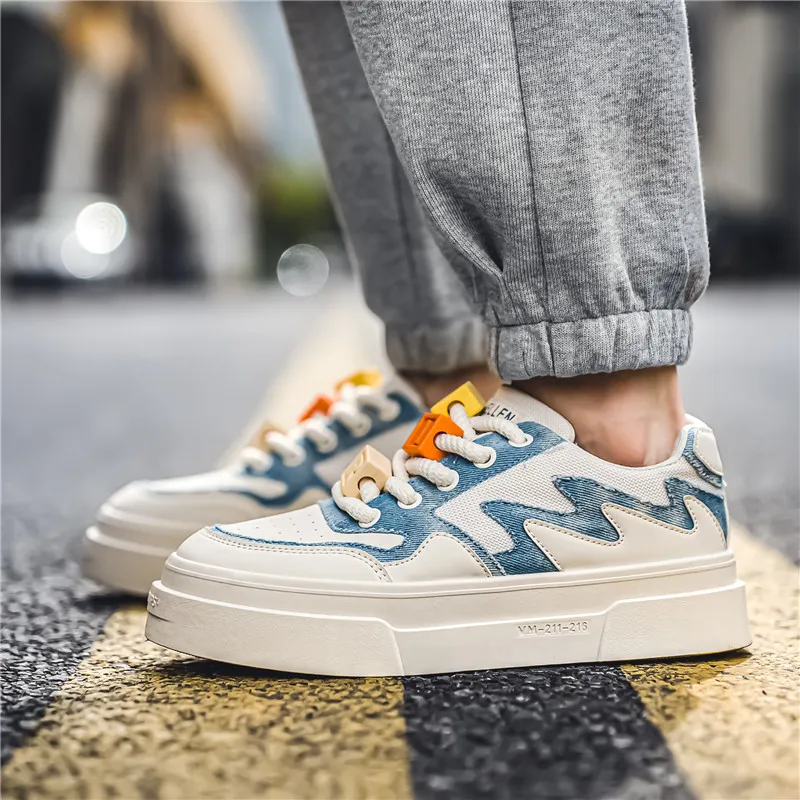 Bull Charm Low-Top Skateboard Shoes Men's-5