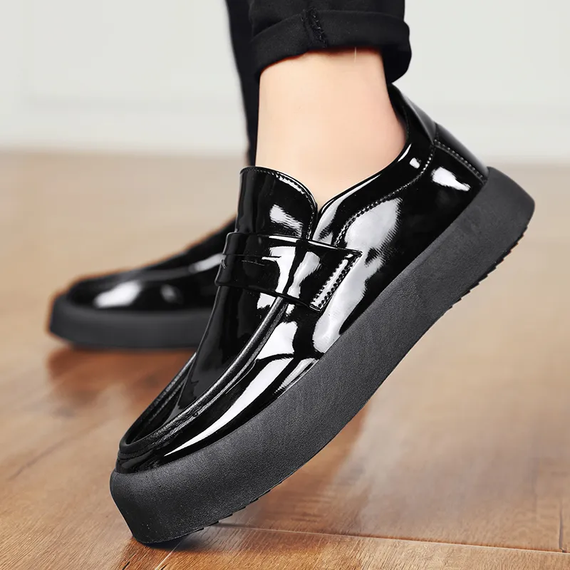 Bull charm Loafers Men-8