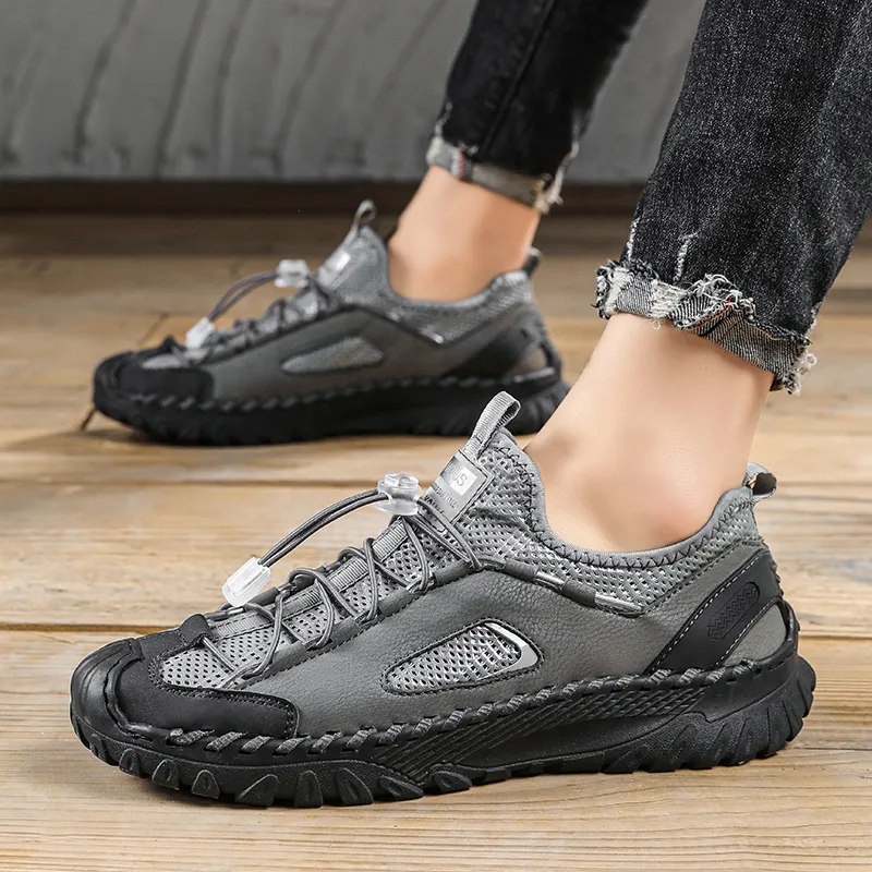 Bull Charm Abrasion Resistant Casual Shoes Men's-3