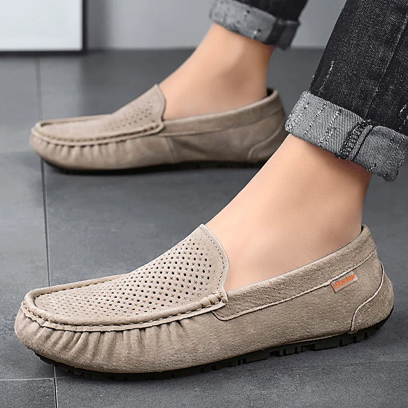 Bull charm Men's Casual Shoes Men Low Top Khaki/Dark Khaki/Black/Blue/Coffee/Light Green/Gray-1