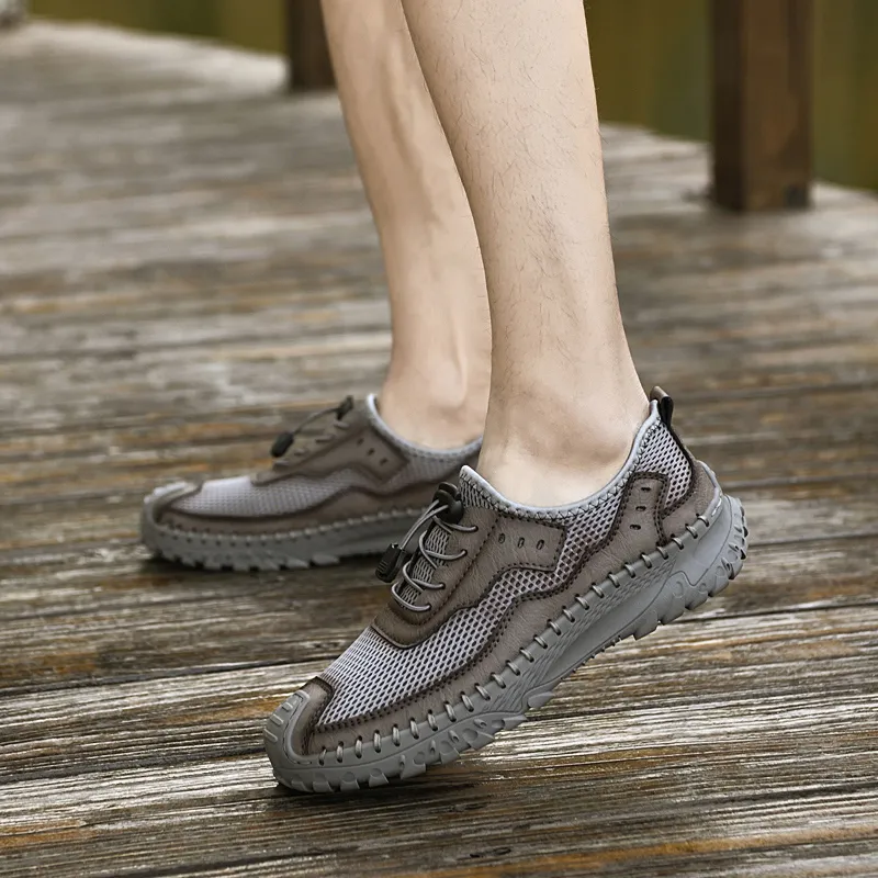 Bull Charm Abrasion-Resistant Casual Shoes Men's-4