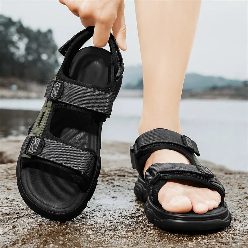 Bull charm Beach Sandals Men-15