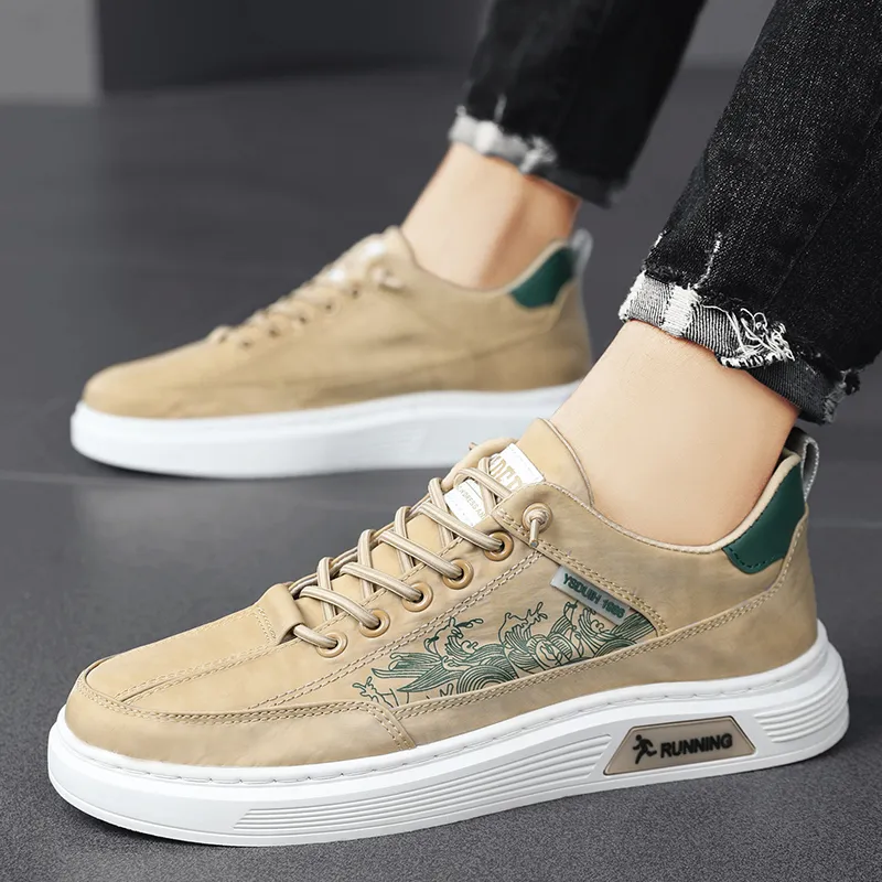 Bull Charm Low-Top Skateboard Shoes Men's-7