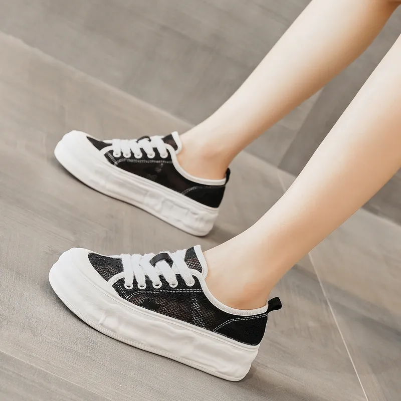 Bull Charm Anti Slip Wear Resistant Low Top Casual Shoes Women's-3