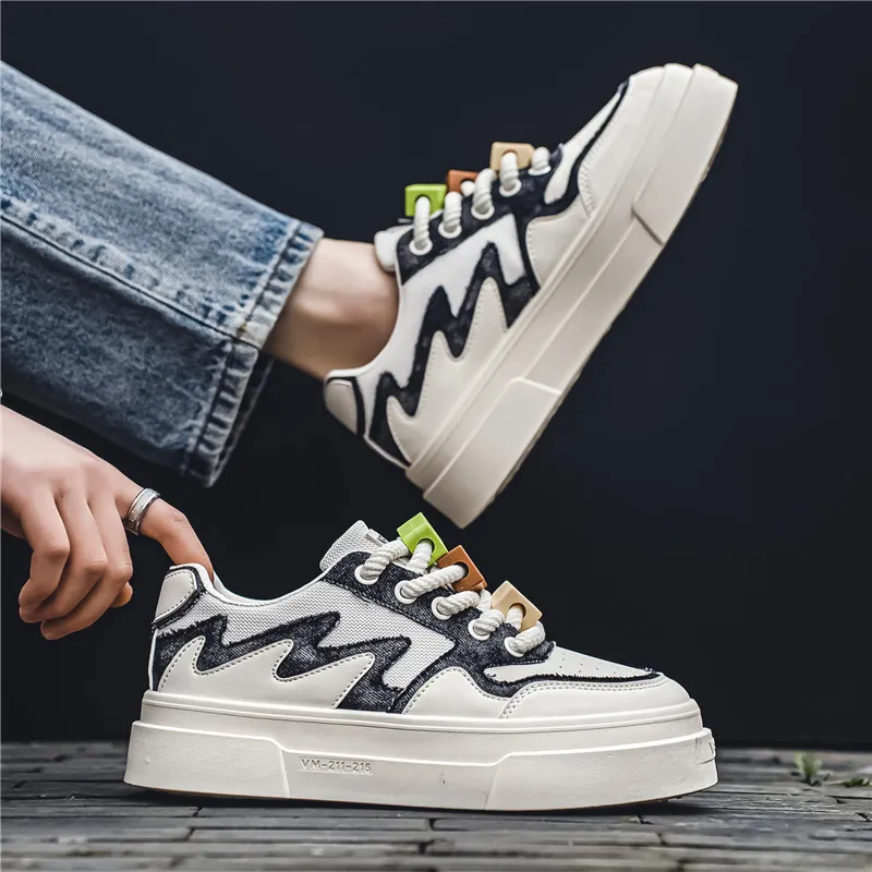 Bull Charm Low-Top Skateboard Shoes Men's-11