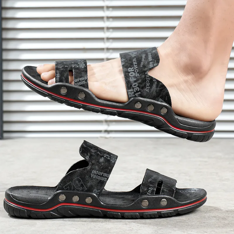 Bull charm Beach Sandals Men-1