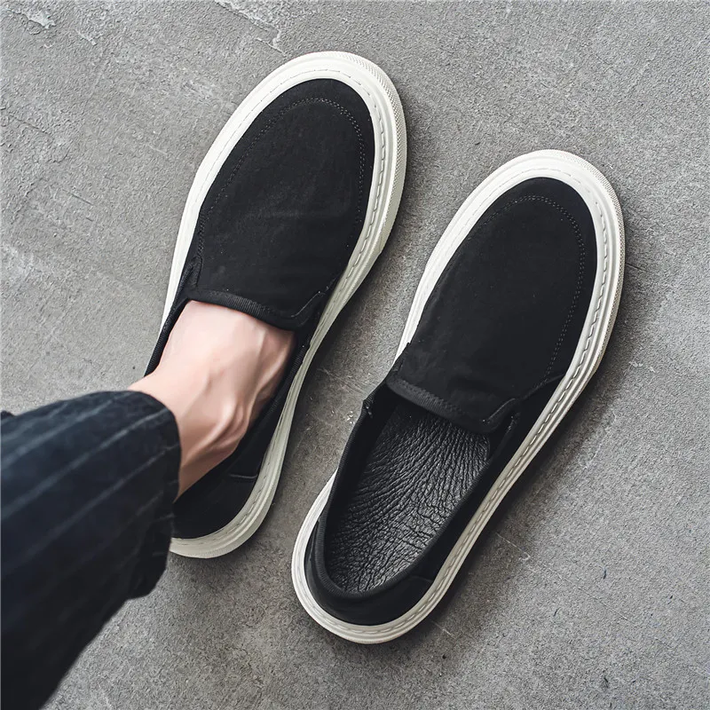 Bull Charm Casual Shoes Men's Black-1