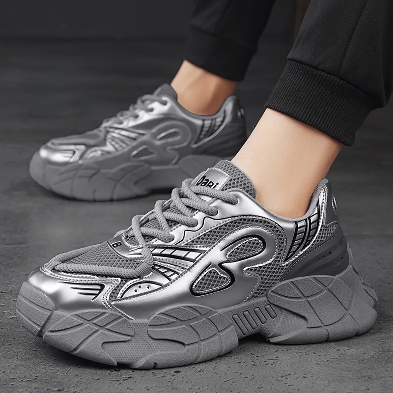 Bull Charm Low-Top Chunky Sneakers Men's-11