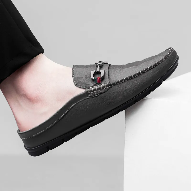 Bull charm Men's Casual Shoes Men Low Top Blue Gray Black-14