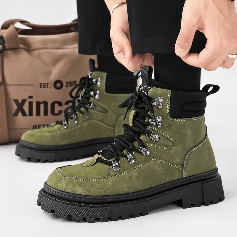 Bull Charm Short Martin Boot Men's-2