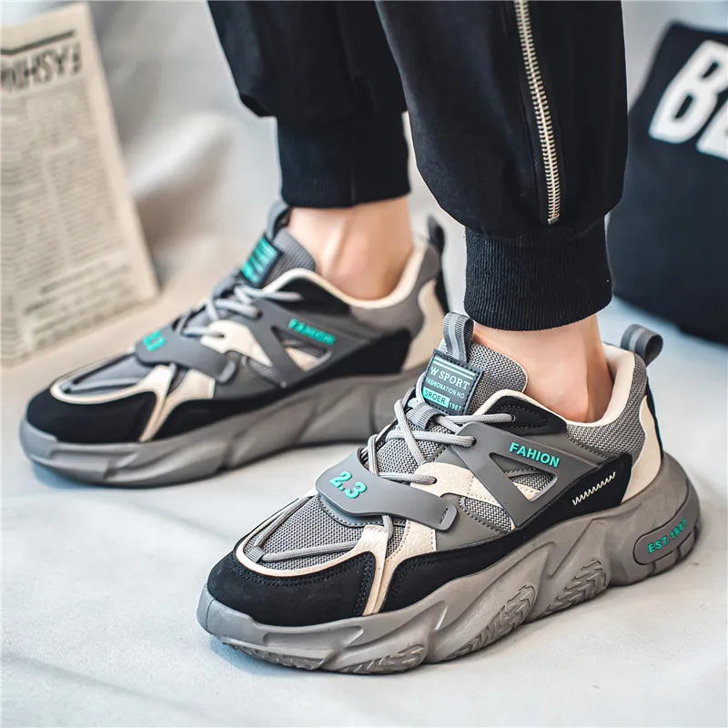 Bull Charm Low Top Chunky Sneakers Men's-4