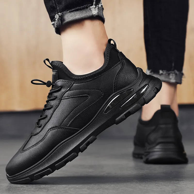 Bull Charm Abrasion Resistant Slip Resistant Low Top Casual Shoes Men's-1