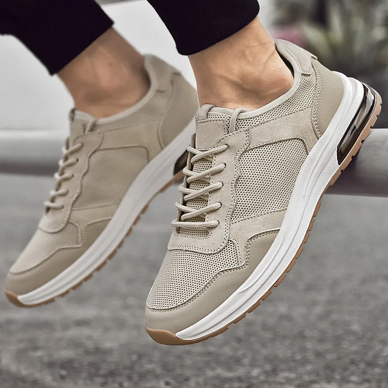 Bull Charm Durable Breathable Low-Top Casual Shoes Men's-4