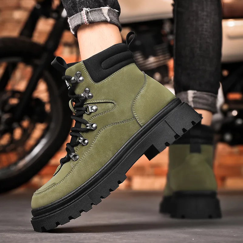 Bull Charm Short Martin Boot Men's-5
