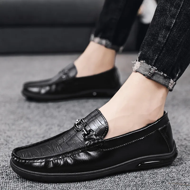 Bull charm Loafers Men-1