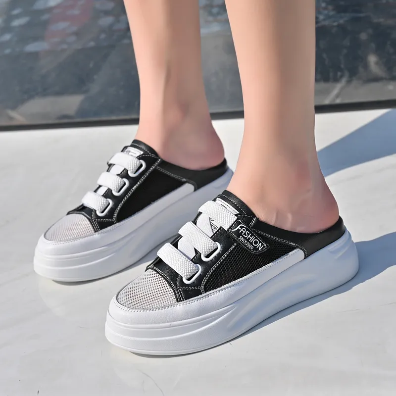 Bull Charm Slip Resistant Wrap toe Slippers Women's-5
