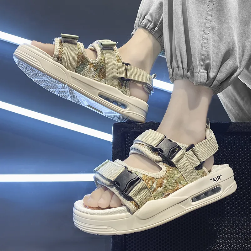 Bull charm Beach Sandals Men-16