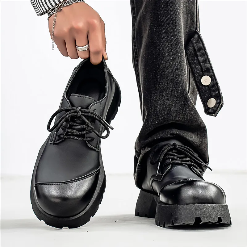 Bull Charm Casual Shoes Men's Black-5