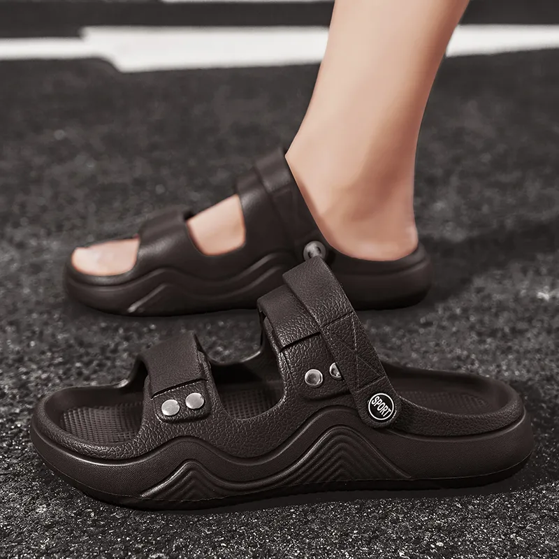 Bull charm Beach Sandals Men-8