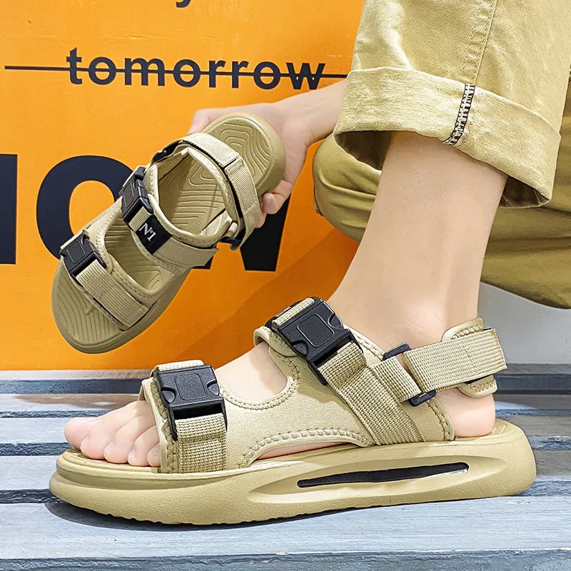 Bull charm Beach Sandals Men-9