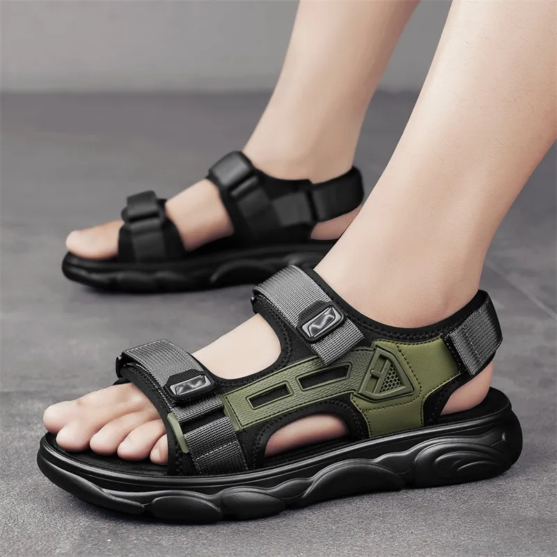 Bull charm Beach Sandals Men-13