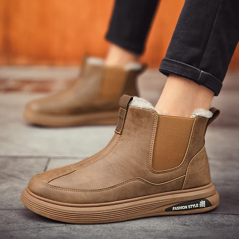 Bull Charm Short Chelsea Boots Men's-7