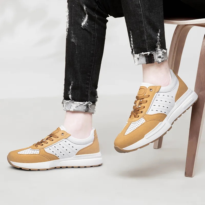 Bull Charm Abrasion-Resistant Low-Top Casual Shoes Men's-4