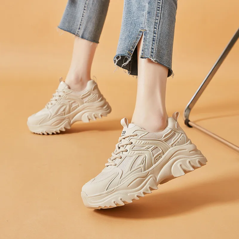 Bull Charm Low-Top Chunky Sneakers Women's-1