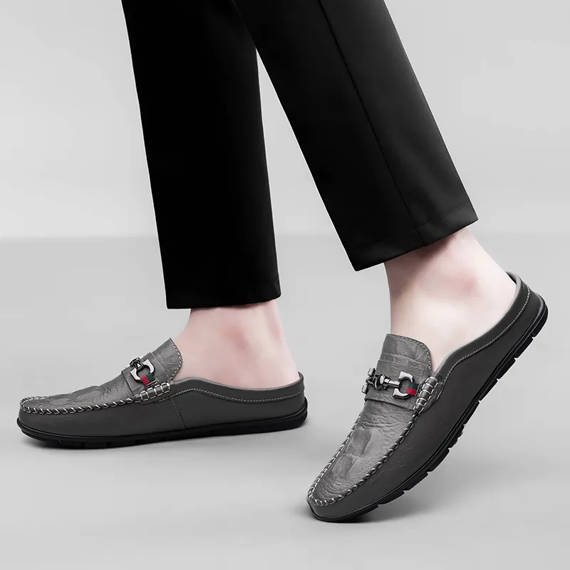 Bull charm Men's Casual Shoes Men Low Top Blue Gray Black-15
