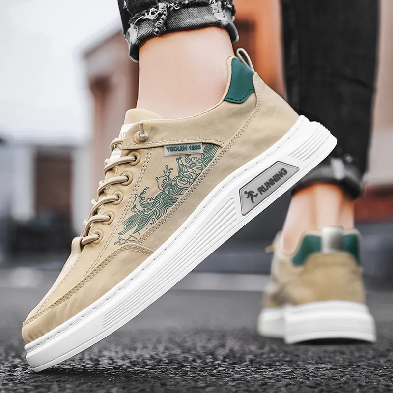 Bull Charm Low-Top Skateboard Shoes Men's-11