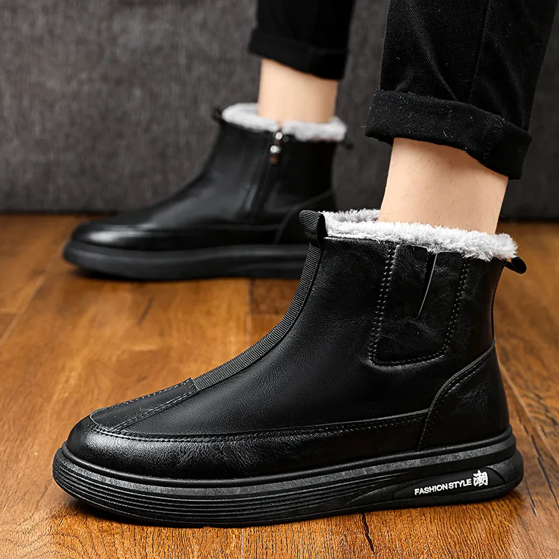 Bull Charm Short Chelsea Boots Men's-4