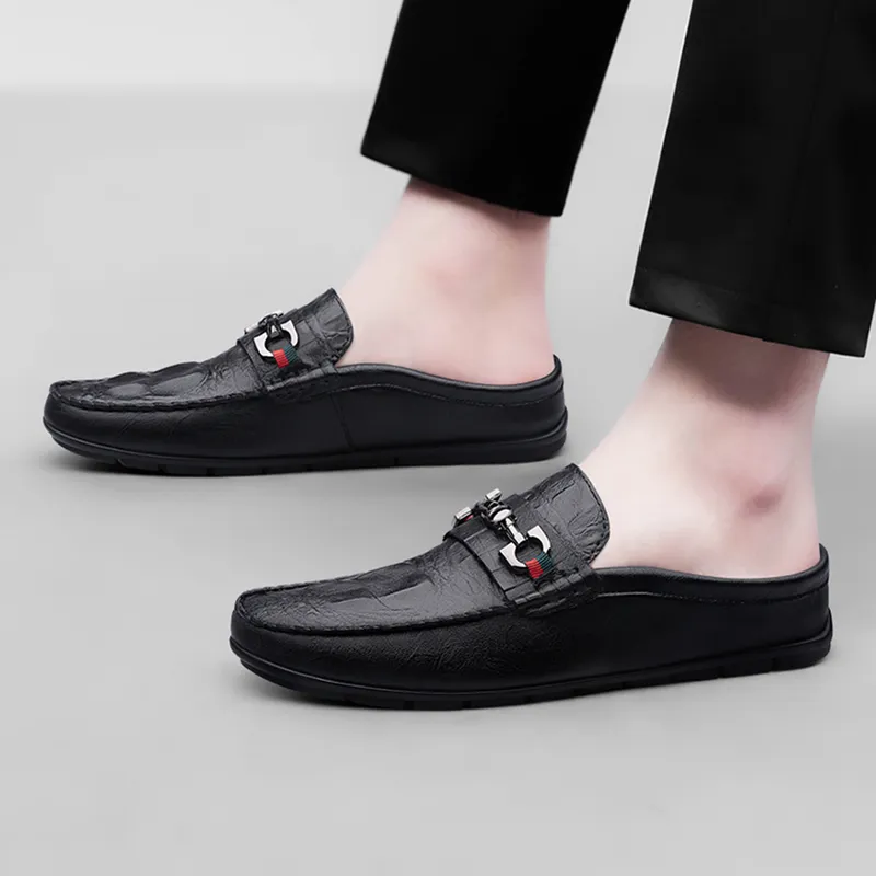 Bull charm Men's Casual Shoes Men Low Top Blue Gray Black-1
