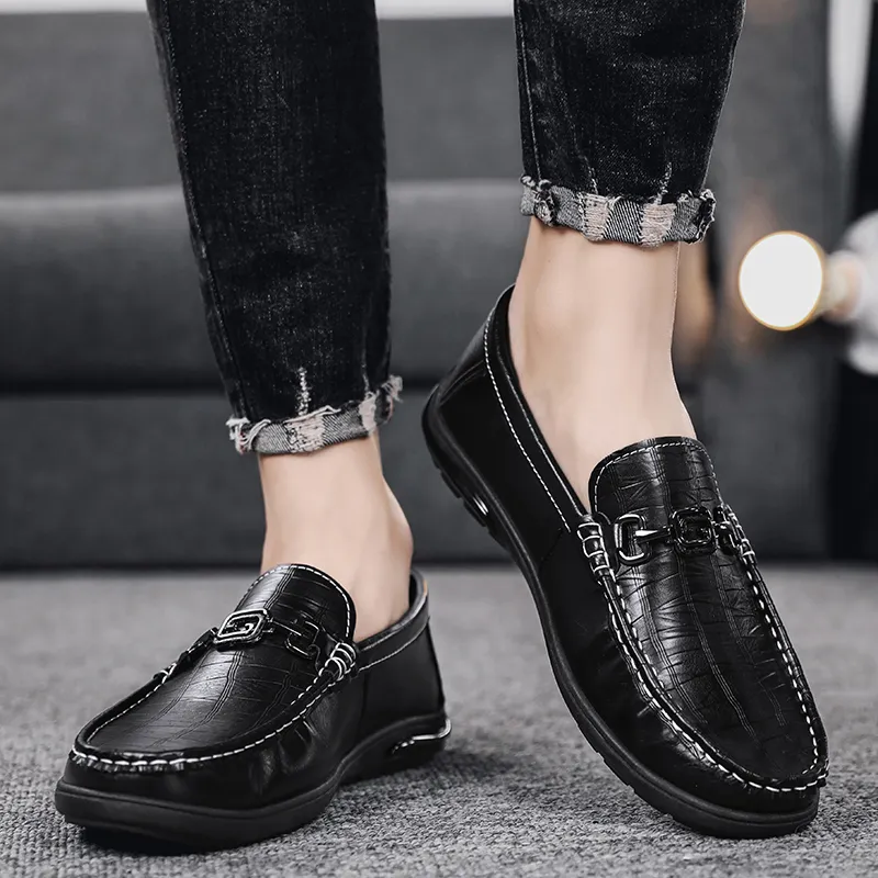 Bull charm Loafers Men-9