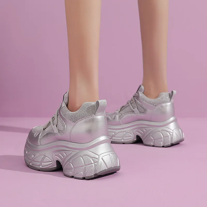 Bull Charm Low Top Chunky Sneakers Women's-11