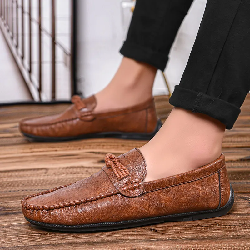 Bull charm Loafers Men-9