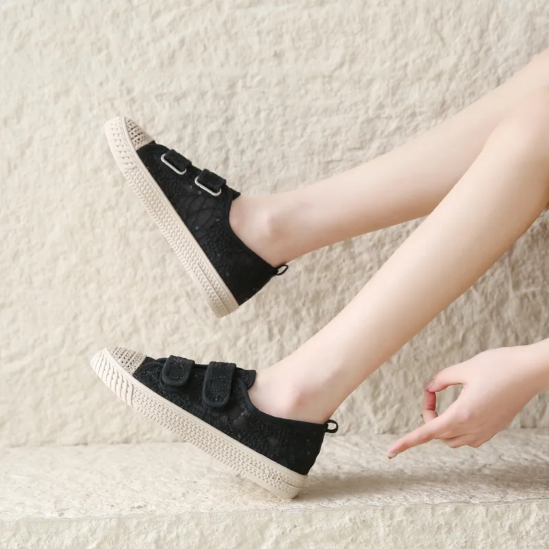 Bull charm Espadrilles Women's Black/Khaki-2