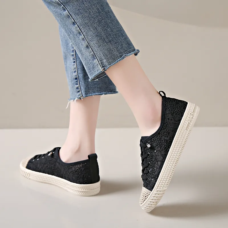 Bull charm Espadrilles Women's Black/Khaki-3