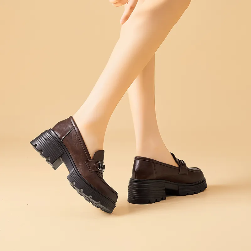 Bull charm Loafers Women's-8