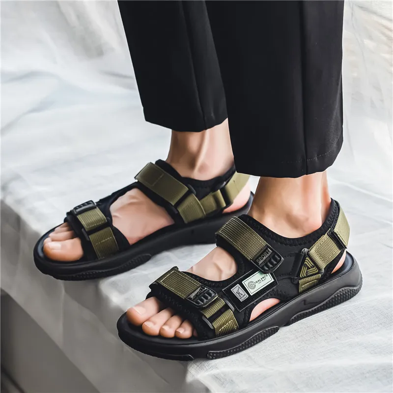 Bull charm Beach Sandals Men-9